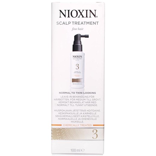 Nioxin Scalp &amp; Hair Treatment 3 | Kuracja do włosów farbowanych i lekko przerzedzonych 100ml