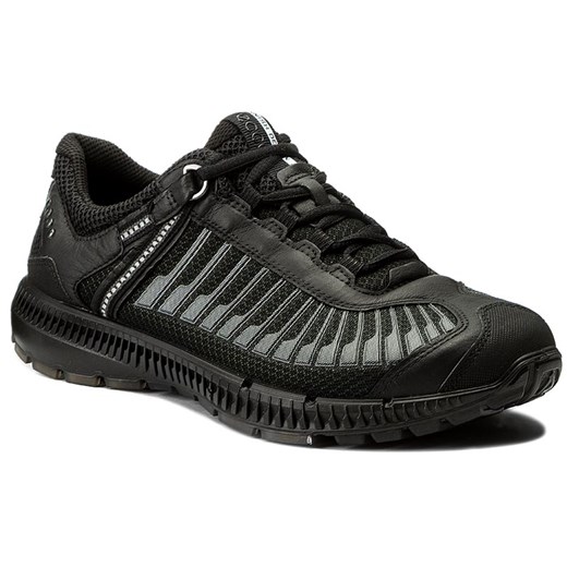 Półbuty ECCO - Intrinsic Tr 86102451052  Black/Black Ecco szary 46 eobuwie.pl