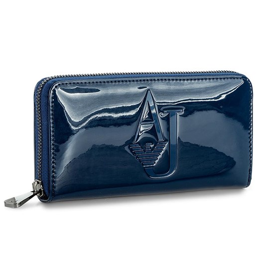 Duży Portfel Damski ARMANI JEANS - 928066 7A801 09934 Ocean Blu niebieski Armani Jeans eobuwie.pl