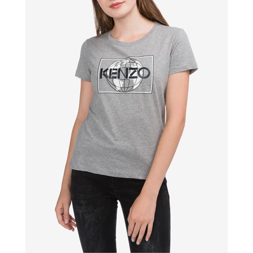 Kenzo T-shirt XS Szary bezowy Kenzo XL BIBLOO