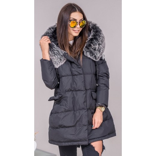 ETIENNE FRAK NATURALNY PUCH kolor BLACK M