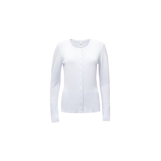 Sweter rozpinany Soyaconcept Dollie biały Soyaconcept szary kamfashion.pl
