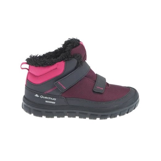 Buty zimowe Arpenaz 100 dzieci 2-6 lat szary Quechua 31 Decathlon