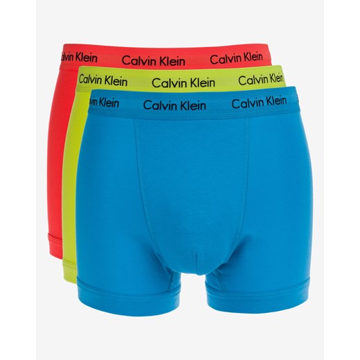 Calvin Klein Boxers 3 Piece M Niebieski Zielony Czerwony Calvin Klein  XL BIBLOO