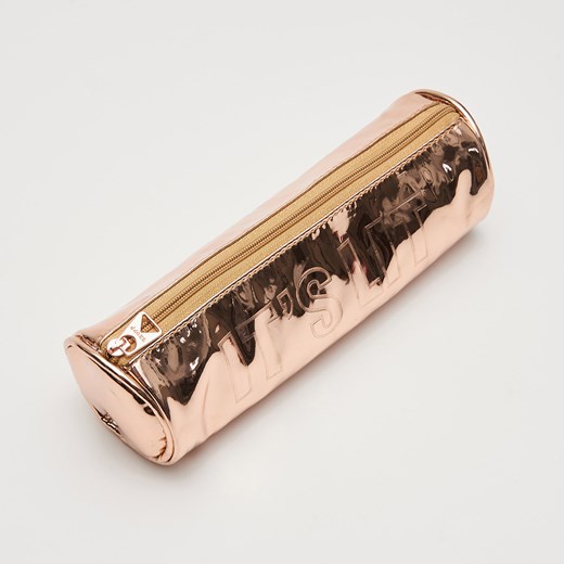Cropp - Piórnik rose gold - Brązowy Cropp bezowy One Size