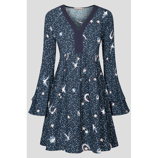 Trapezowa sukienka tunika szary Orsay 40 orsay.com