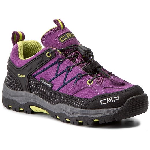 Trekkingi CMP - Rigel Low Treking Shoes Wp 3Q13244 Purple/Lime Green 93BD Cmp fioletowy 37 eobuwie.pl