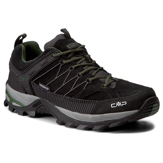 Trekkingi CMP - Rigel Low Trekking Shoes Wp 3Q13247 Black/Loden 87BD czarny Cmp 42 eobuwie.pl