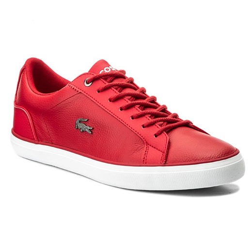 Sneakersy LACOSTE - Lerond 317 4 Cam 7-34CAM009017K Red/Wht czerwony Lacoste 47 eobuwie.pl