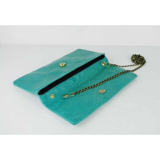 Kopertówka turkusowa Etui Bags niebieski etui-bags.com