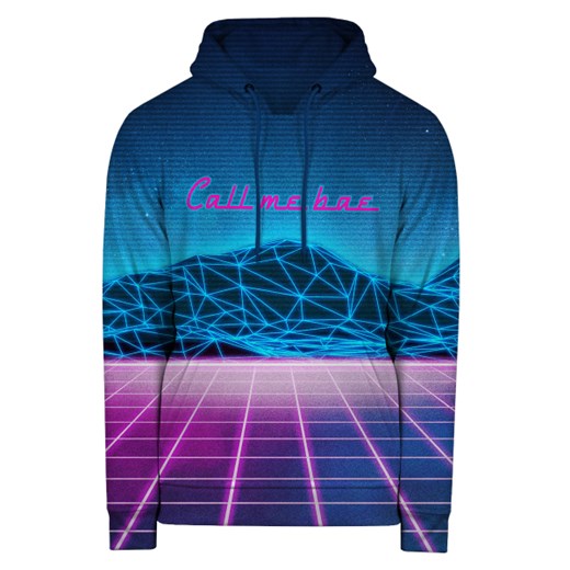 Bluza z kapturem - Call me bae granatowy Bluza Z Kapturem 8362 S wyprzedaż Urban Patrol