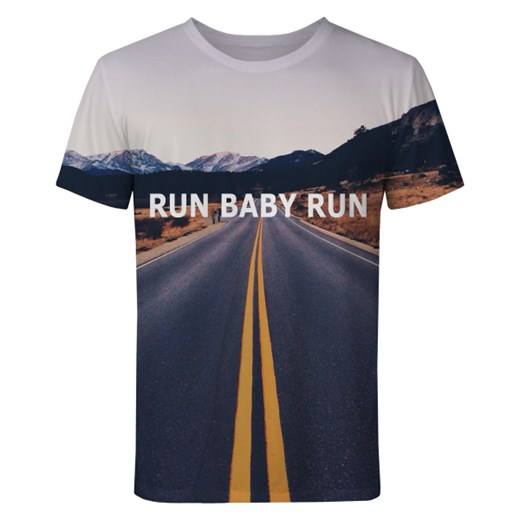 Koszulka - Run baby Koszulka Dziecięca czarny 134/140 okazja Urban Patrol 