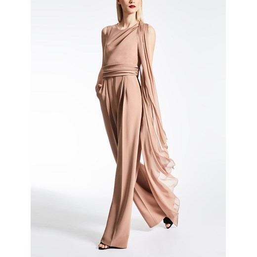 Cady and georgette jumpsuit bezowy Maxmara  