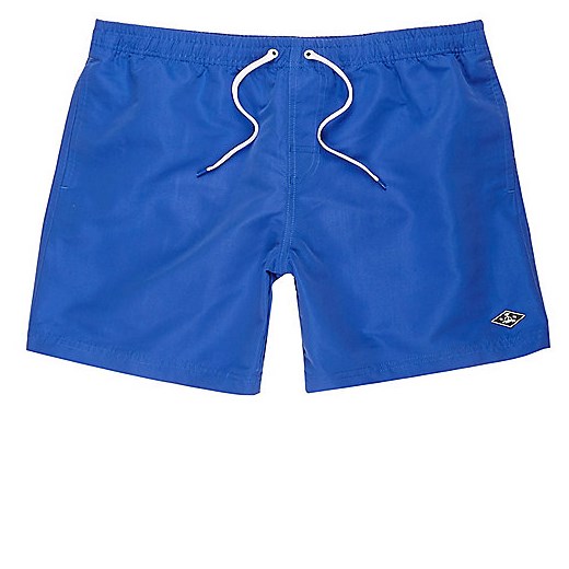 Cobalt blue swim shorts  niebieski River Island  