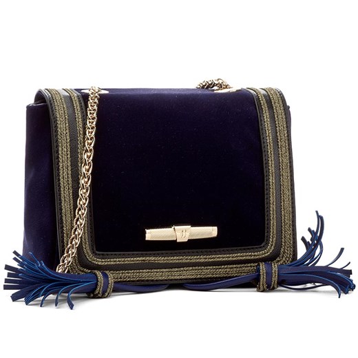 Torebka TRUSSARDI JEANS - Judy Velvet Mini Bag 75B110  U280 Trussardi Jeans czarny  eobuwie.pl