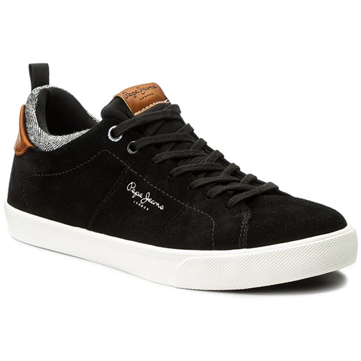 Sneakersy PEPE JEANS - Marton Tweed PMS30386 Black 999 czarny Pepe Jeans 40 eobuwie.pl