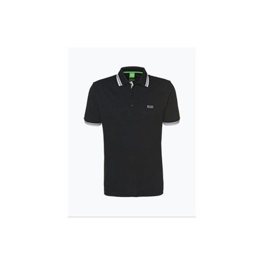 BOSS Green - Męska koszulka polo – Paddy, czarny BOSS Green czarny L vangraaf