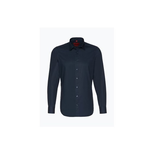 Finshley & Harding - Koszula męska – Red Label, niebieski czarny Finshley & Harding 43 vangraaf