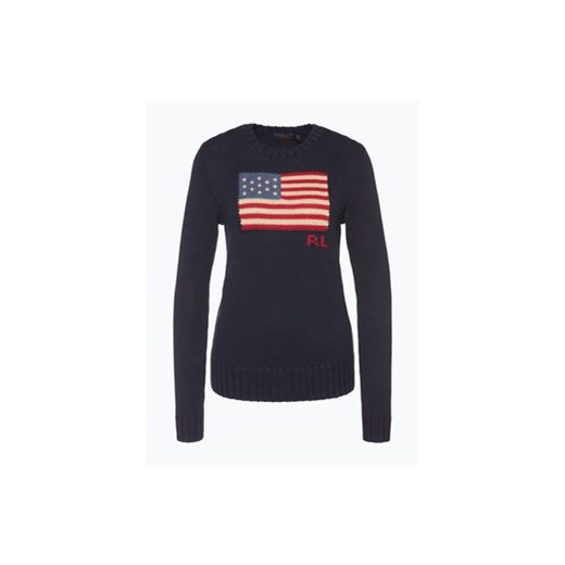 Polo Ralph Lauren - Sweter damski, niebieski czarny Polo Ralph Lauren L vangraaf