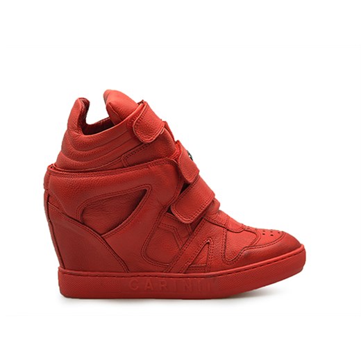 Sneakersy Carinii B3953/N-I80 Czerwone lico  Carinii  Arturo-obuwie