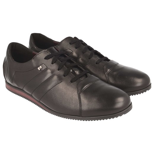 Półbuty NIK Giatoma Niccoli® 03-0871-01-7-01-03-czarne Nik szary NIK butik