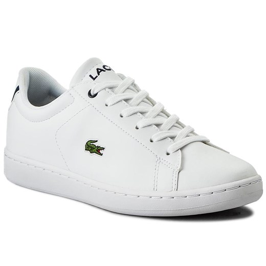 Sneakersy LACOSTE - Carnaby Evo Bl 1 Spj 7-33SPJ1003042 Wht/Nvy Lacoste szary 36 eobuwie.pl