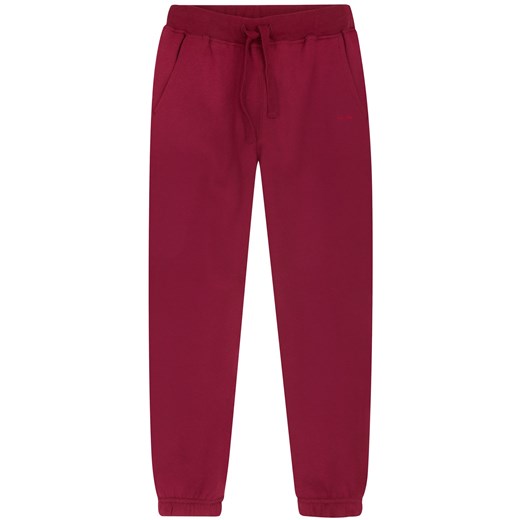 Ciepłe spodnie dresowe dla chłopca 9-13 lat czerwony Endo 152 endo.pl okazyjna cena 