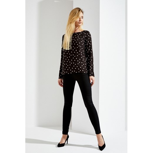 BLUZKA KOSZULOWA  szary S Moodo.pl