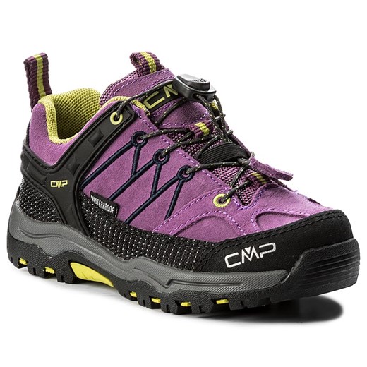 Trekkingi CMP - Kids Rigel Low Treking Shoes Wp 3Q13244 Purple/Lime Green 93BD