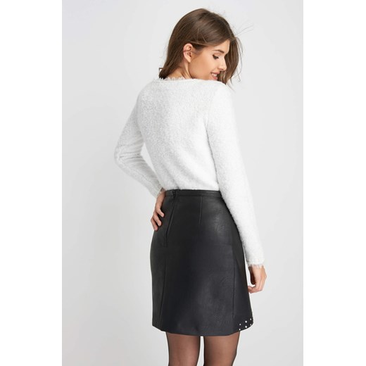 Sweter boucle Orsay bialy L orsay.com