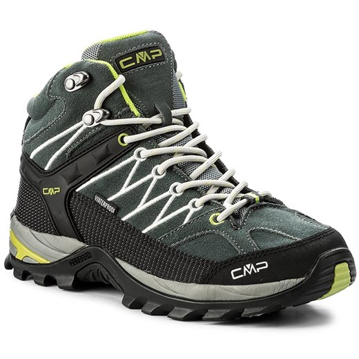 Trekkingi CMP - Rigel Mid Wmn Trekking Shoes Wp 3Q12946  Grey/Ice/Acido 91AD