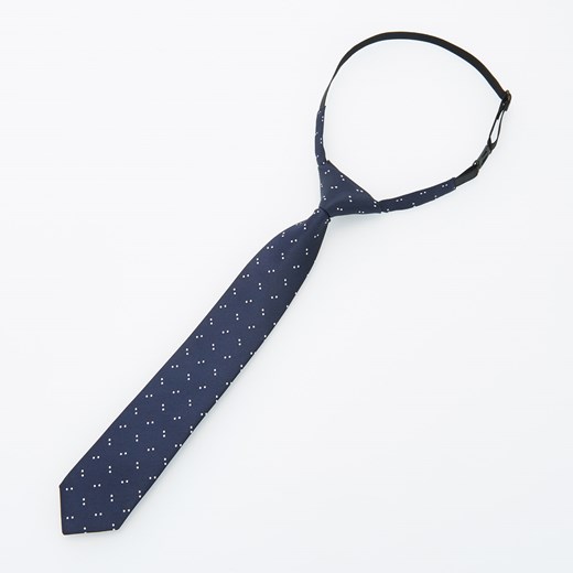 Reserved - Krawat we wzory - Granatowy
