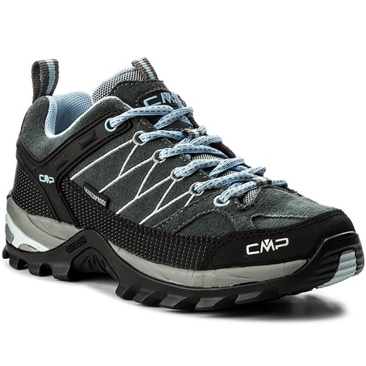 Trekkingi CMP - Rigel Low Wmn Trekking Shoes Wp 3Q13246 Graffite/Azzurro 77BD czarny Cmp 39 eobuwie.pl