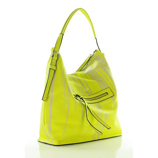 Wygodna torebka miejska limonka zielony Furrini One Size merg.pl promocja 