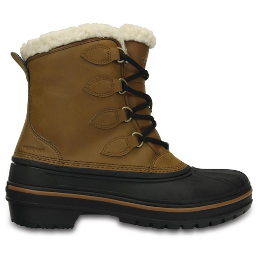 Crocs Śniegowce AllCast II Boot W Wheat 39-40 (W9), BEZPŁATNY ODBIÓR: WROCŁAW! Crocs brazowy 38.5 Mall