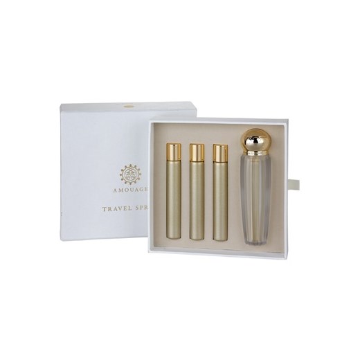 Amouage Gold woda perfumowana dla kobiet 4 x 10 ml (1x napełnialny + 3x napełnienie)