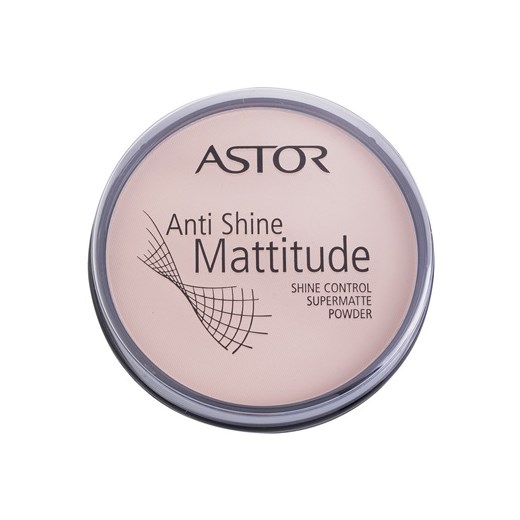 Astor Mattitude Anti Shine puder matujący odcień 001 Ivory  14 g