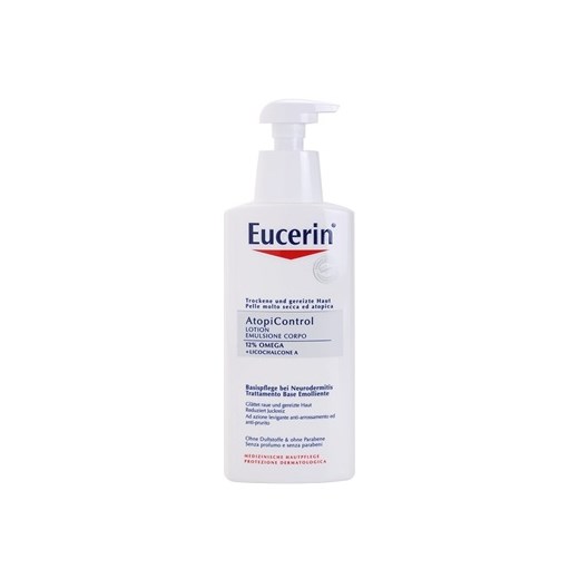 Eucerin AtopiControl mleczko do ciała do skóry suchej i swędzącej 400 ml