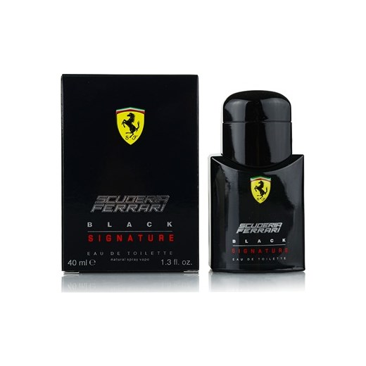 Ferrari Scuderia Ferrari Black Signature woda toaletowa dla mężczyzn 40 ml