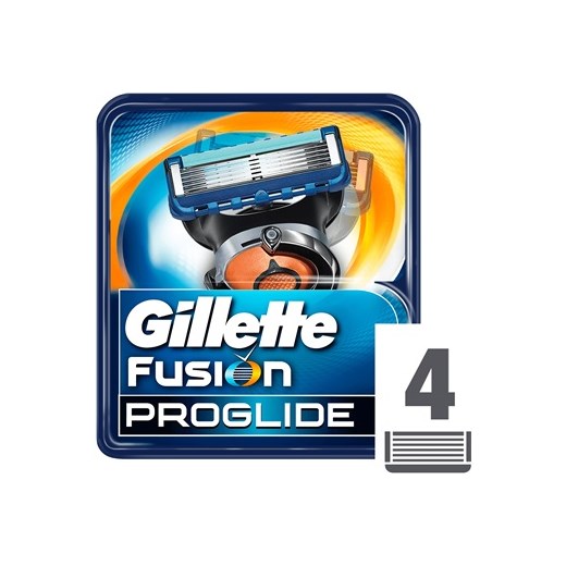 Gillette Fusion Proglide zapasowe ostrza  4 szt.