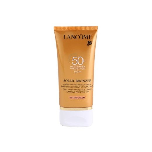 Lancôme Soleil Bronzer krem do opalania do twarzy SPF 50 50 ml