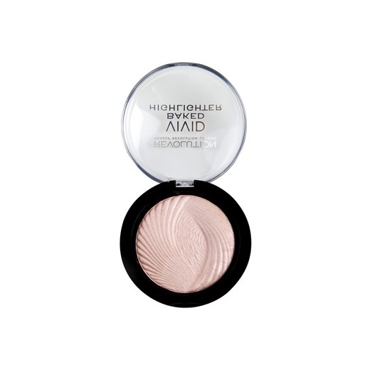 Makeup Revolution Vivid Baked rozjaśniający puder spiekany odcień Peach Lights 7,5 g