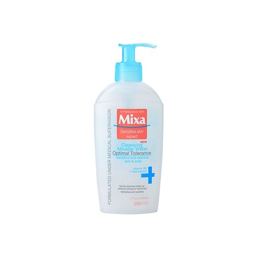 MIXA 24 HR Moisturising oczyszczający płyn micelarny  200 ml