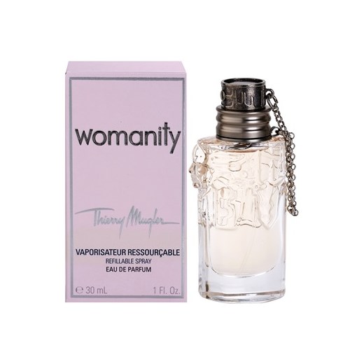 Mugler Womanity woda perfumowana dla kobiet 30 ml napełnialny