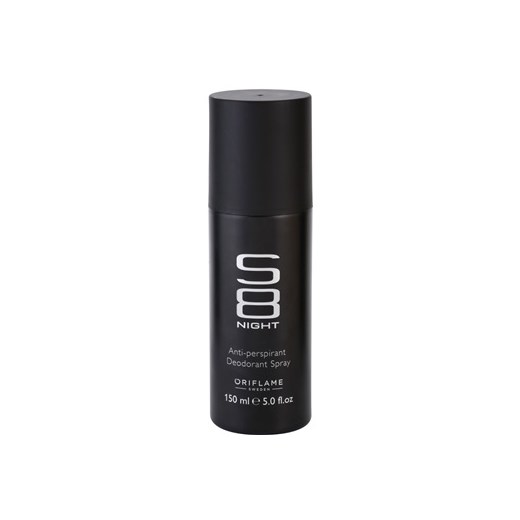 Oriflame S8 Night dezodorant w sprayu dla mężczyzn 150 ml