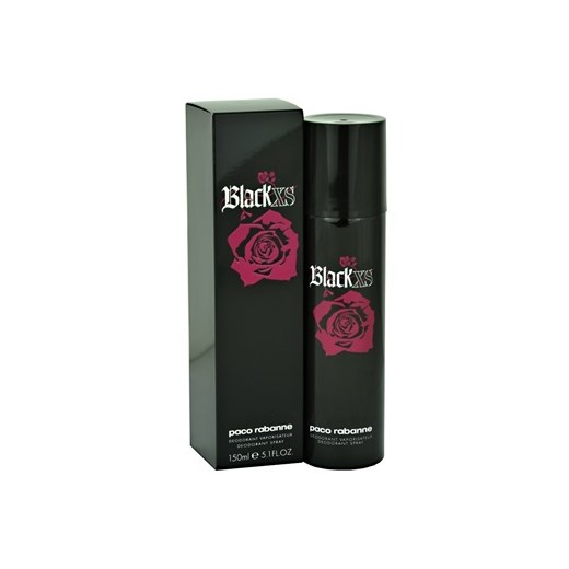 Paco Rabanne Black XS for Her dezodorant w sprayu dla kobiet 150 ml