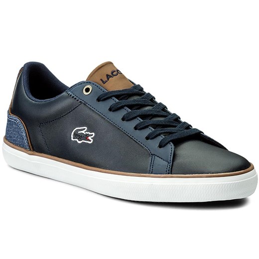 Sneakersy LACOSTE - Lerond 317 3 Cam 7-34CAM00432Q8 Nvy/Brw Lacoste szary 45 eobuwie.pl
