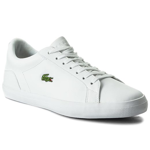 Sneakersy LACOSTE - Lerond Bl 1 Cam 7-33CAM1032001 Wht Lacoste bialy 40 eobuwie.pl