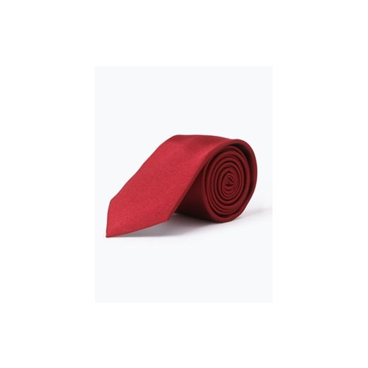 Calvin Klein - Krawat jedwabny męski, czerwony  Calvin Klein One Size vangraaf