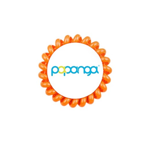 Papanga Elastyczna gumka do włosów (duża): papaja